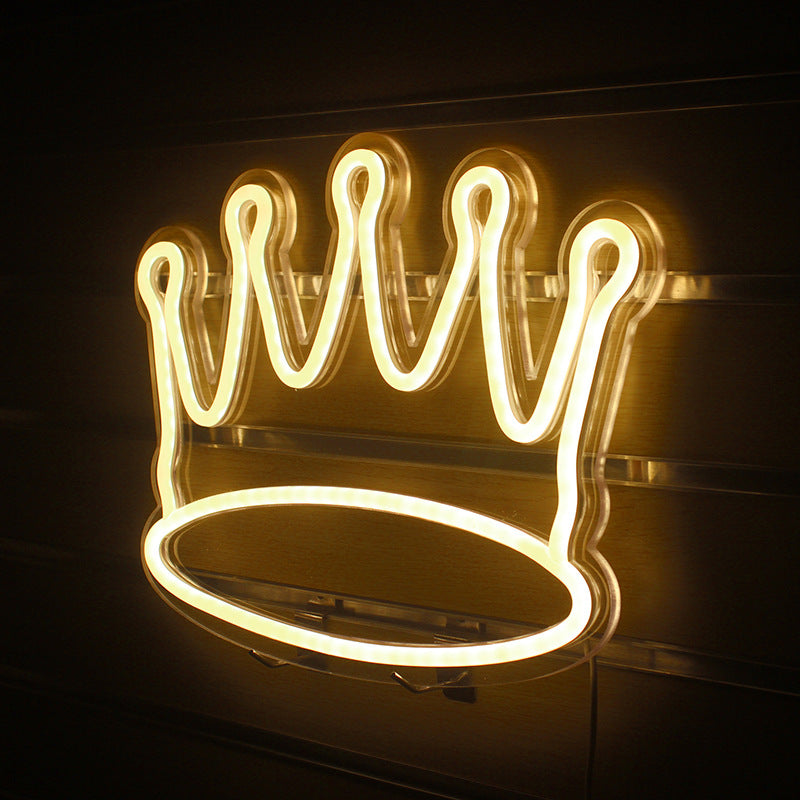 Queen's Crown Neon Light