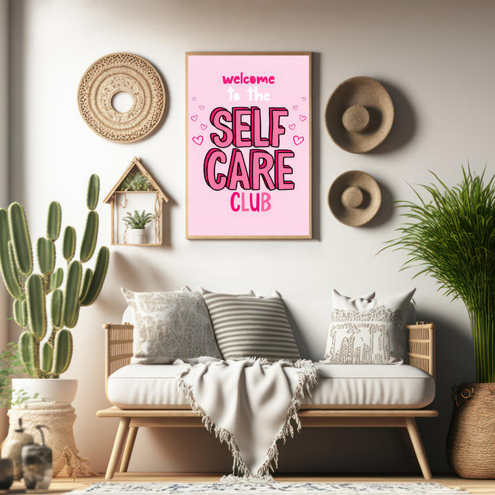Self Care Club Poster