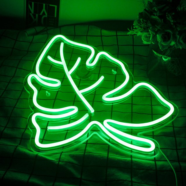 Leaf Neon Light