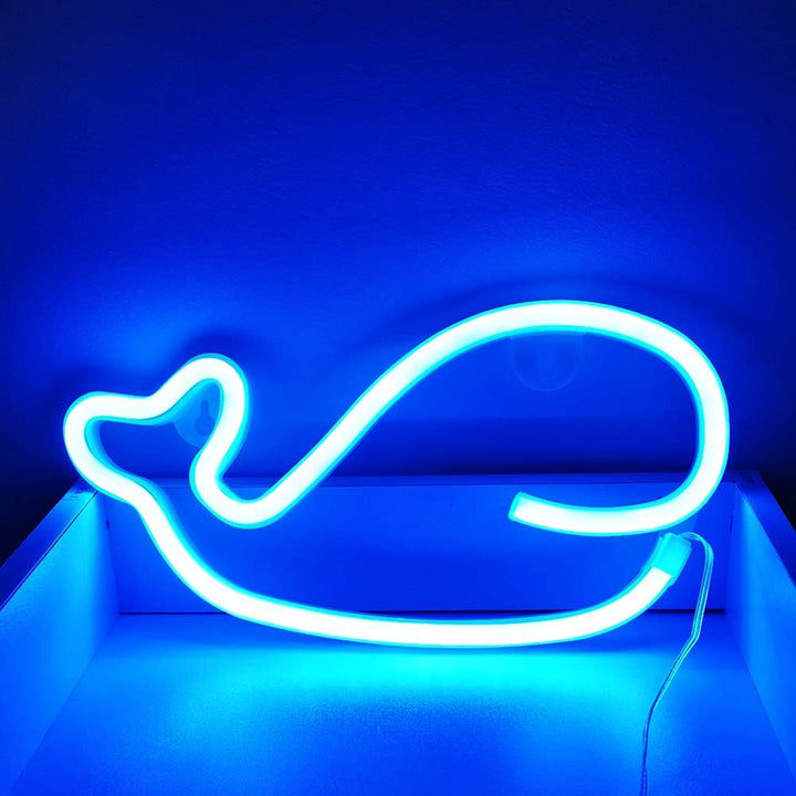 Whale Neon Light
