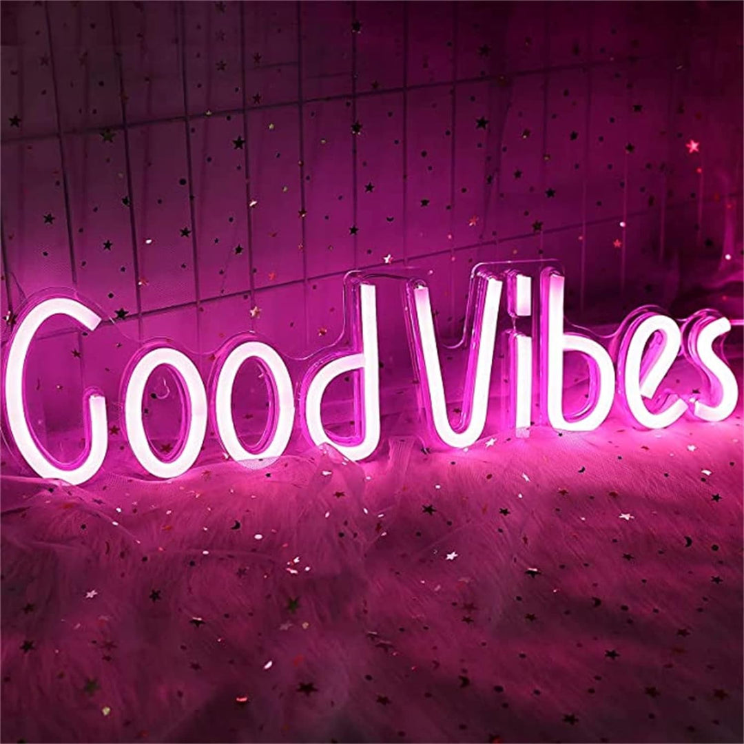 Good Vibes Neon Light (2 Color Options)