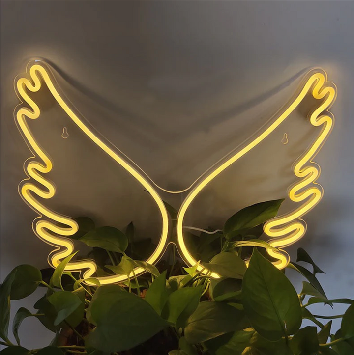 Angel Wings Neon Light