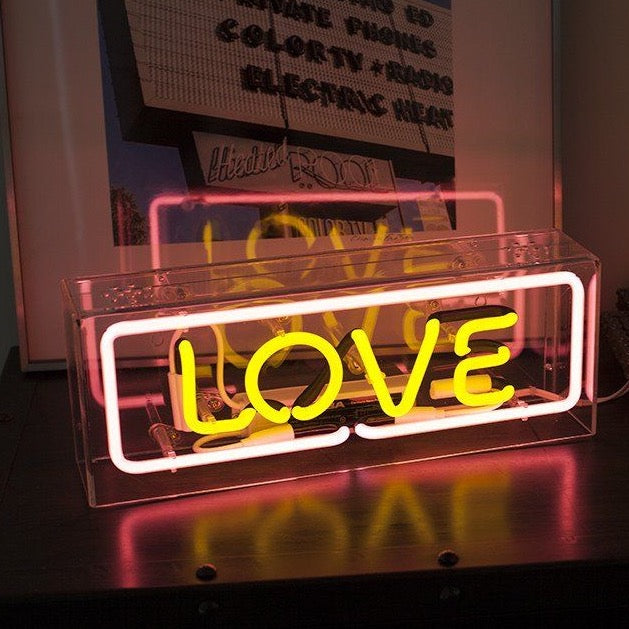 Love Table Neon Light