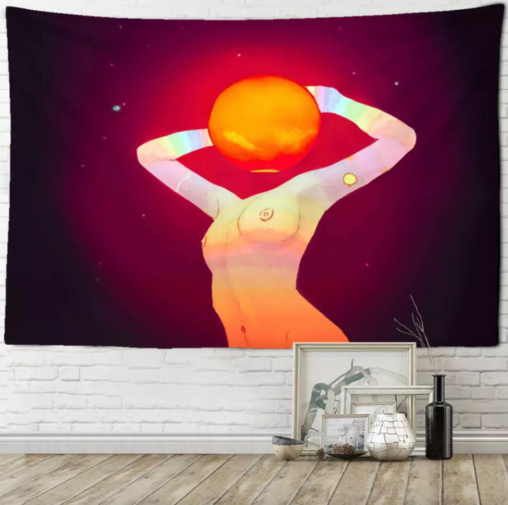 Radiant Woman Tapestry