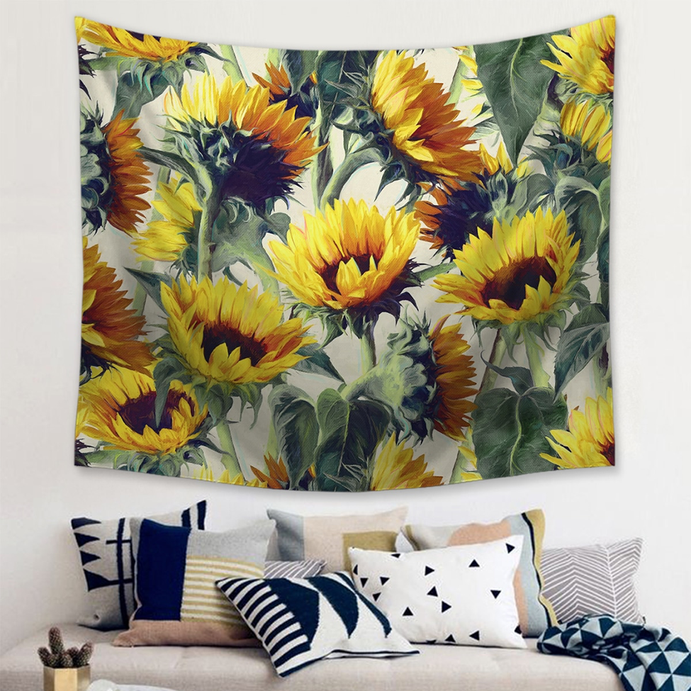 Sunflower Garden Tapestry