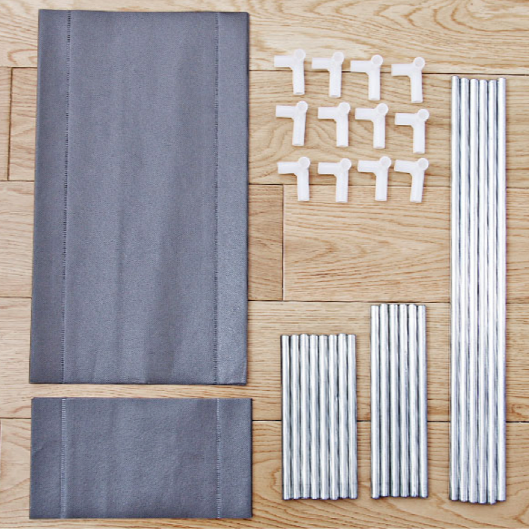 Fabric Assembled Shoe Rack