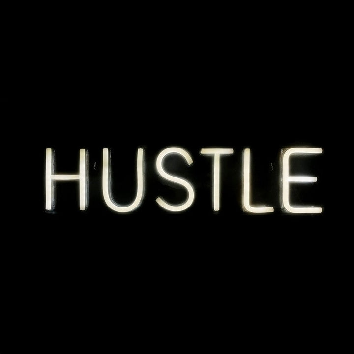 Hustle Neon Sign