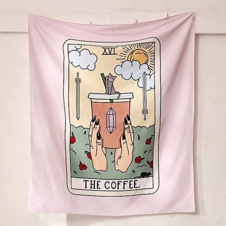 The Coffee Tarot Tapestry