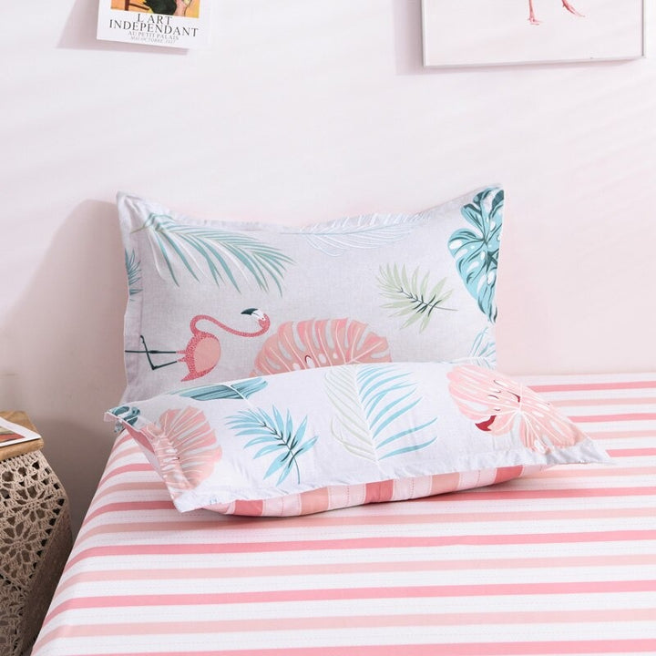 Tropical Flamingo Bedding Set