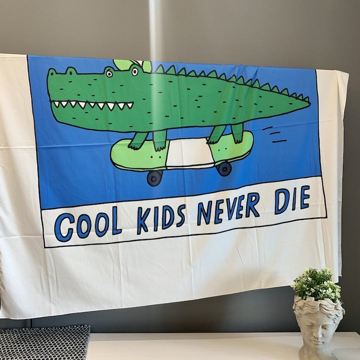 Cool Kids Never Die Tapestry