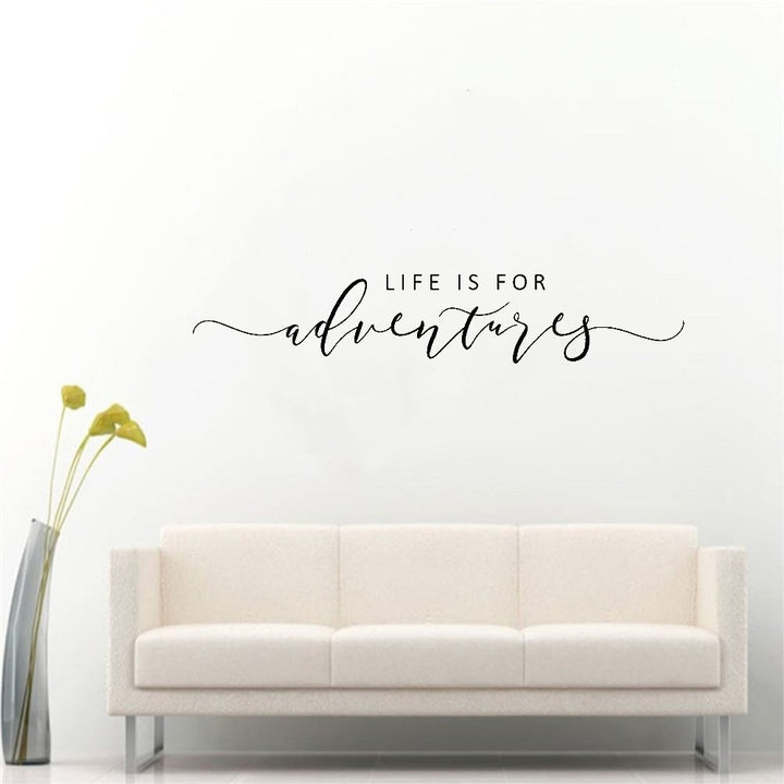 Life Is For Adventures Wall Sticker