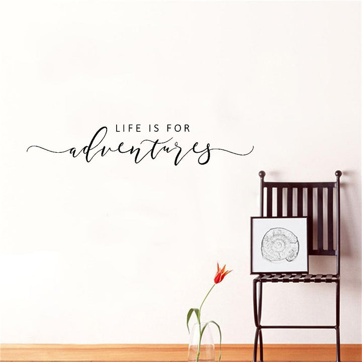 Life Is For Adventures Wall Sticker