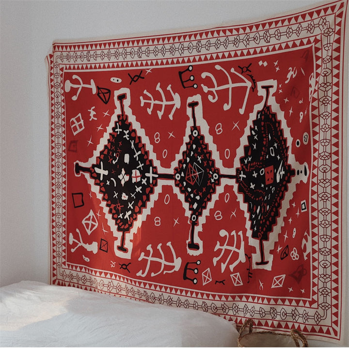 Moroccan Red Tapestry