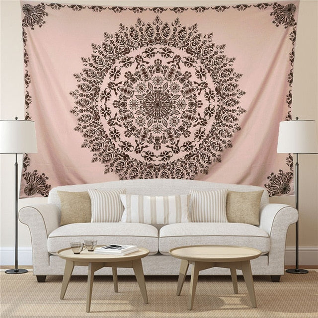 Chocolate Rose Tapestry