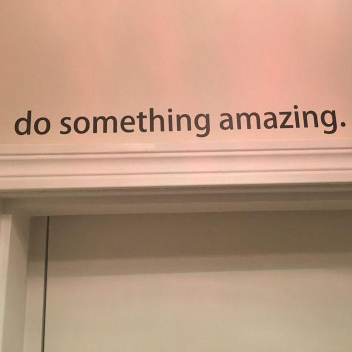Do Something Amazing Wall Sticker