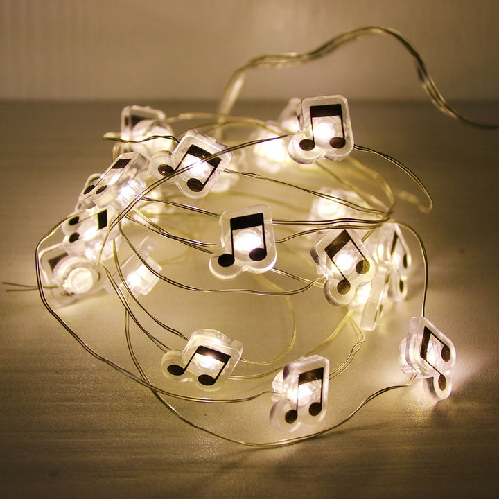 Music Notes Fairy Lights