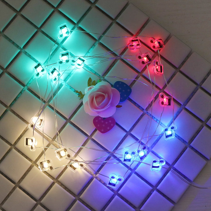 Music Notes Fairy Lights