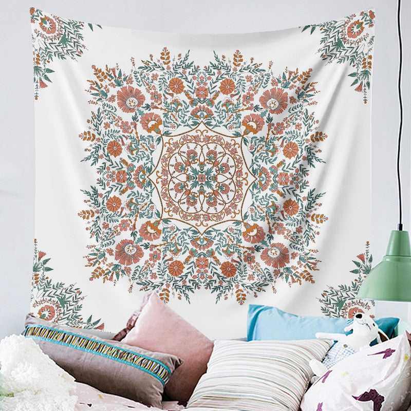 Indian Floral Tapestry