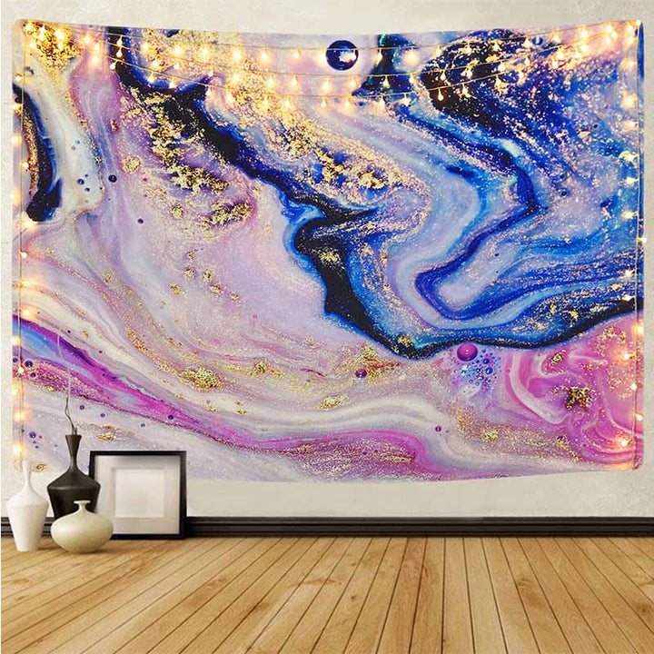 Blurred Pink Marble Tapestry
