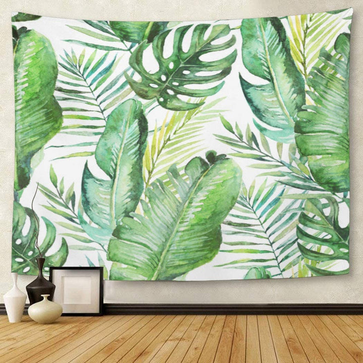 Tropical Leafs Tapestry