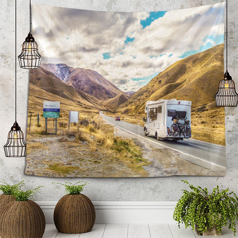 On The Road Tapestry