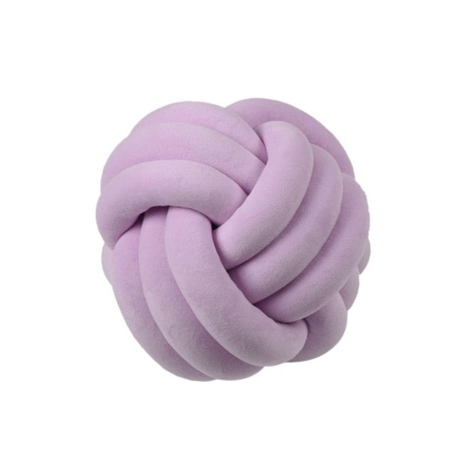 Knotted Ball Pillow