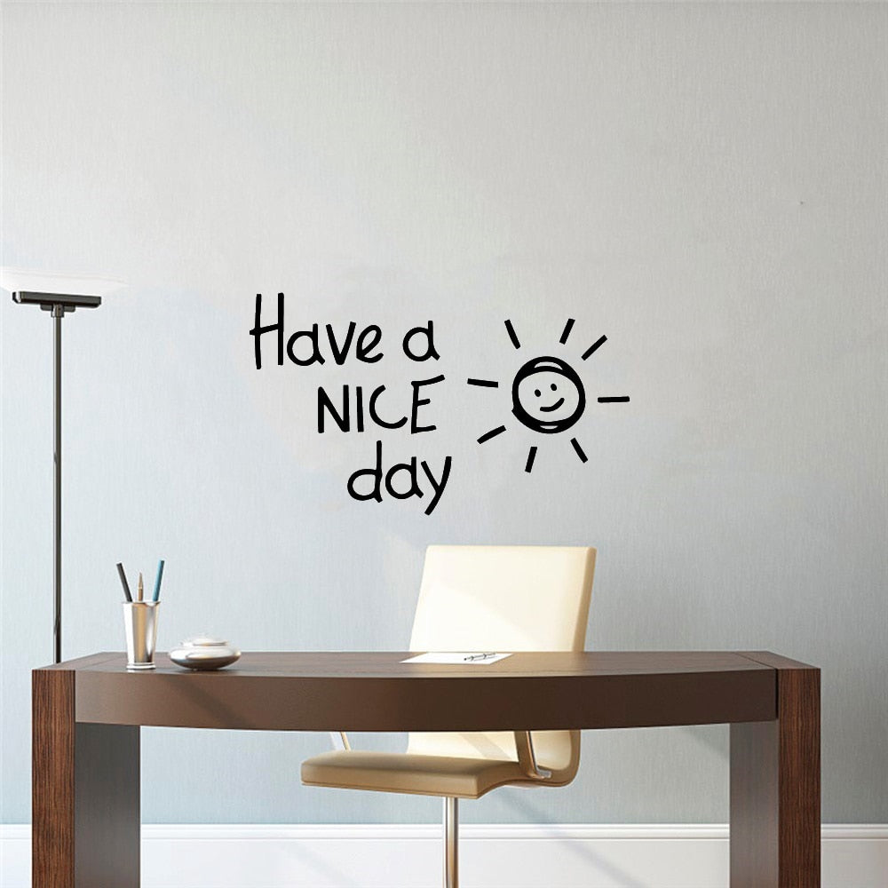 Have A Nice Day Wall Sticker