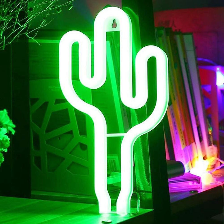 Cactus Neon Light - Bad Bixch Decor