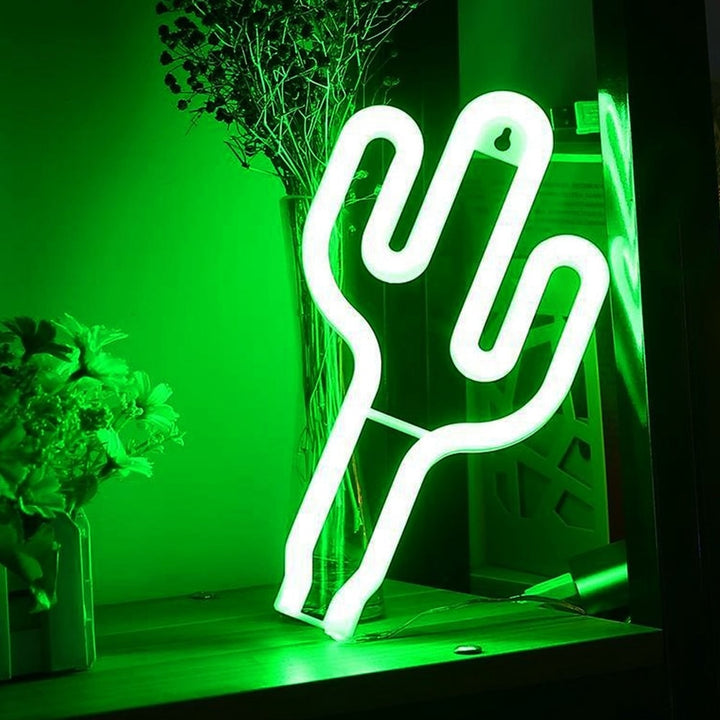 Cactus Neon Light - Bad Bixch Decor