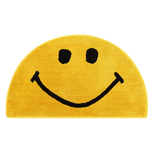 Smiley Plush Rug