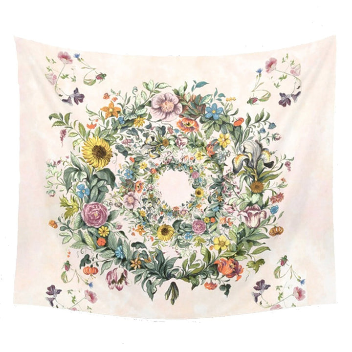 Flower Spiral Tapestry
