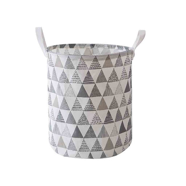 Foldable Abstract Laundry Basket