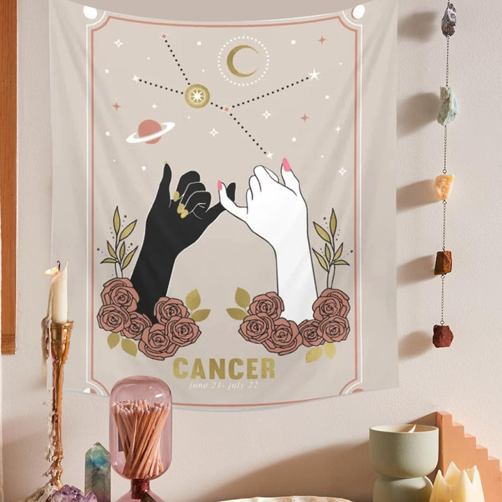 Horoscope Tarot Tapestry (12 Options)