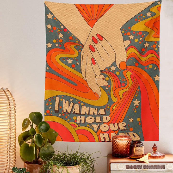 I Wanna Hold Your Hand Tapestry