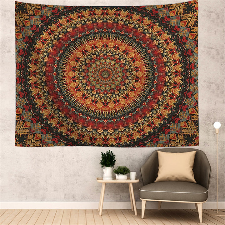 Circus Red Tapestry