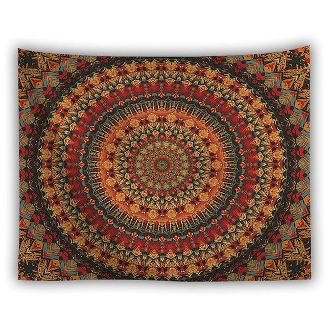 Circus Red Tapestry